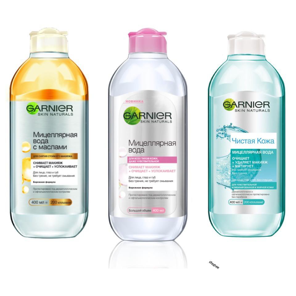 Nước Tẩy Trang Garnier Nga 400ml