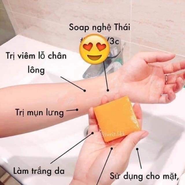 XÀ BÔNG NGHỆ THÁI LAN (Combo 3 cục)