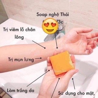 XÀ BÔNG NGHỆ THÁI LAN (Combo 3 cục)