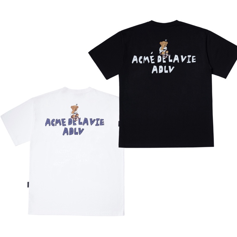 ADLV Áo Thun Tay Ngắn Dáng Rộng Vải Cotton In Họa Tiết Thời Trang Cho Cặp Đôi X50 #