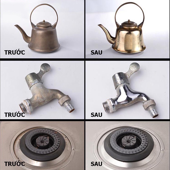 Kem Đánh Bóng Kim Loại Inox Đồng Autosol Metal Polish 100g và 50g