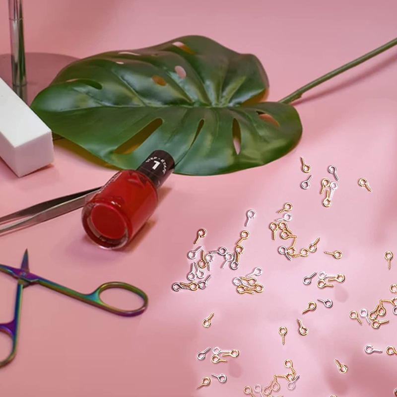 Phụ Kiện Móc Làm Trang Sức Hình Mắt Cừu 9 Chữ Cái