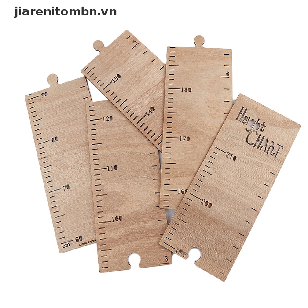Thước Đo Chiều Cao Bằng Gỗ Phong Cách Bắc Âu Cho Bé