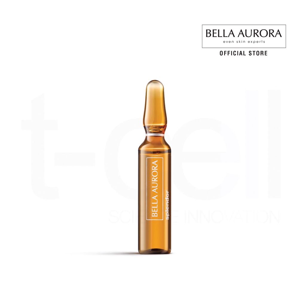 Ampoule Dưỡng Ẩm, Sáng Da &amp; Chống Lão Hóa Bella Aurora Splendor Vitamin C + Hyaluronic Acid Ampoules (5 ampoules)
