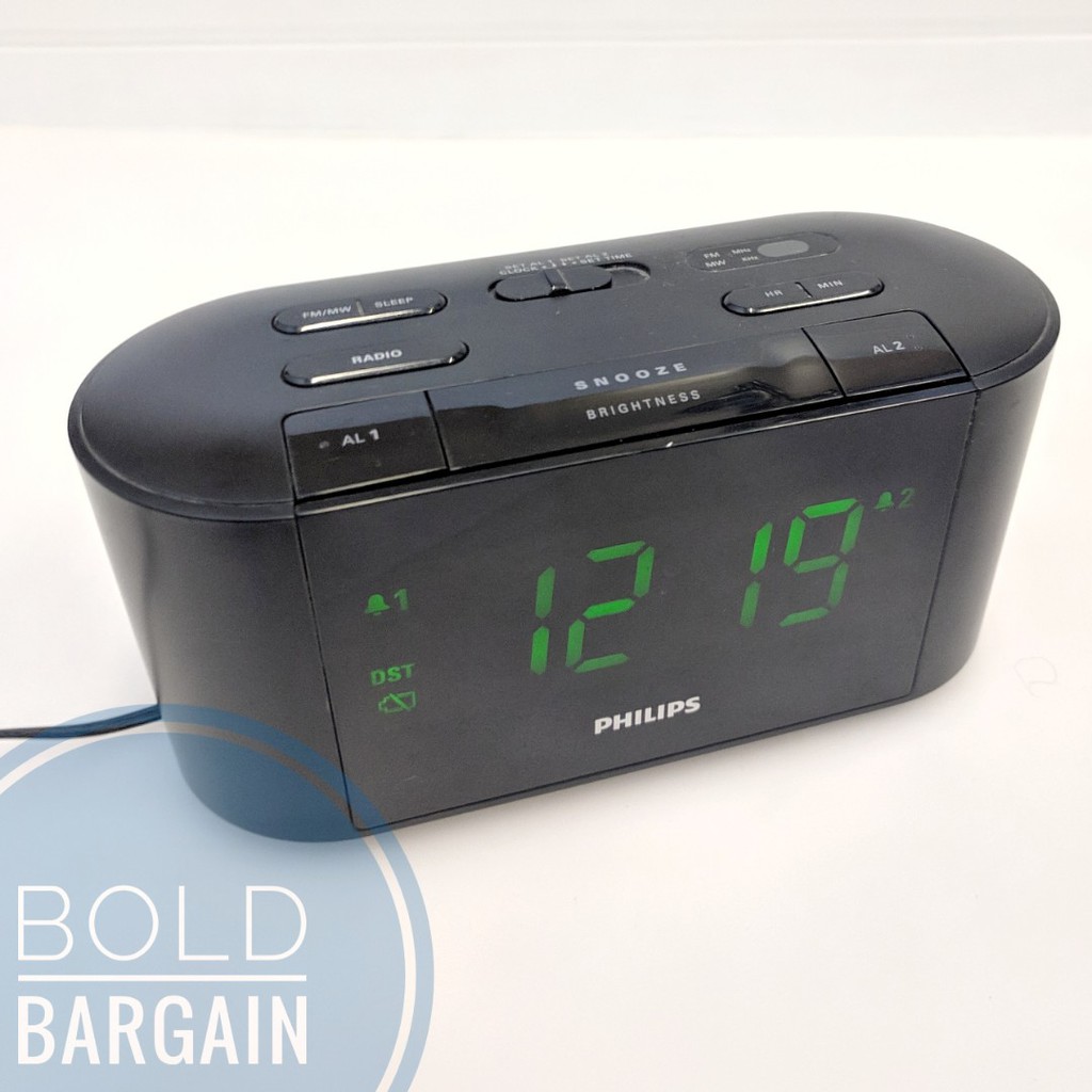 ĐÀI RADIO ĐỒNG HỒ BÁO THỨC PHILIPS AJ3500/79