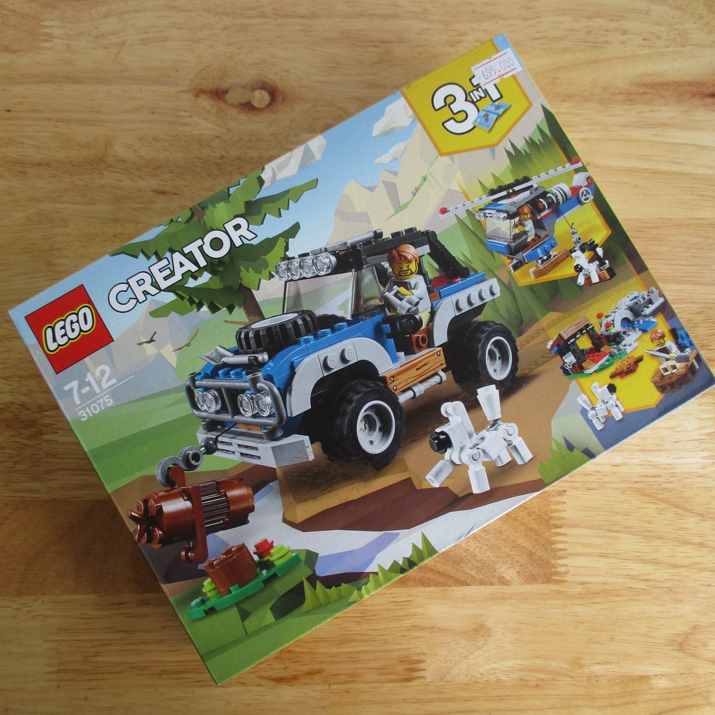 LEGO Creator 31075 Xe Thám Hiểm Vùng Hẻo Lánh