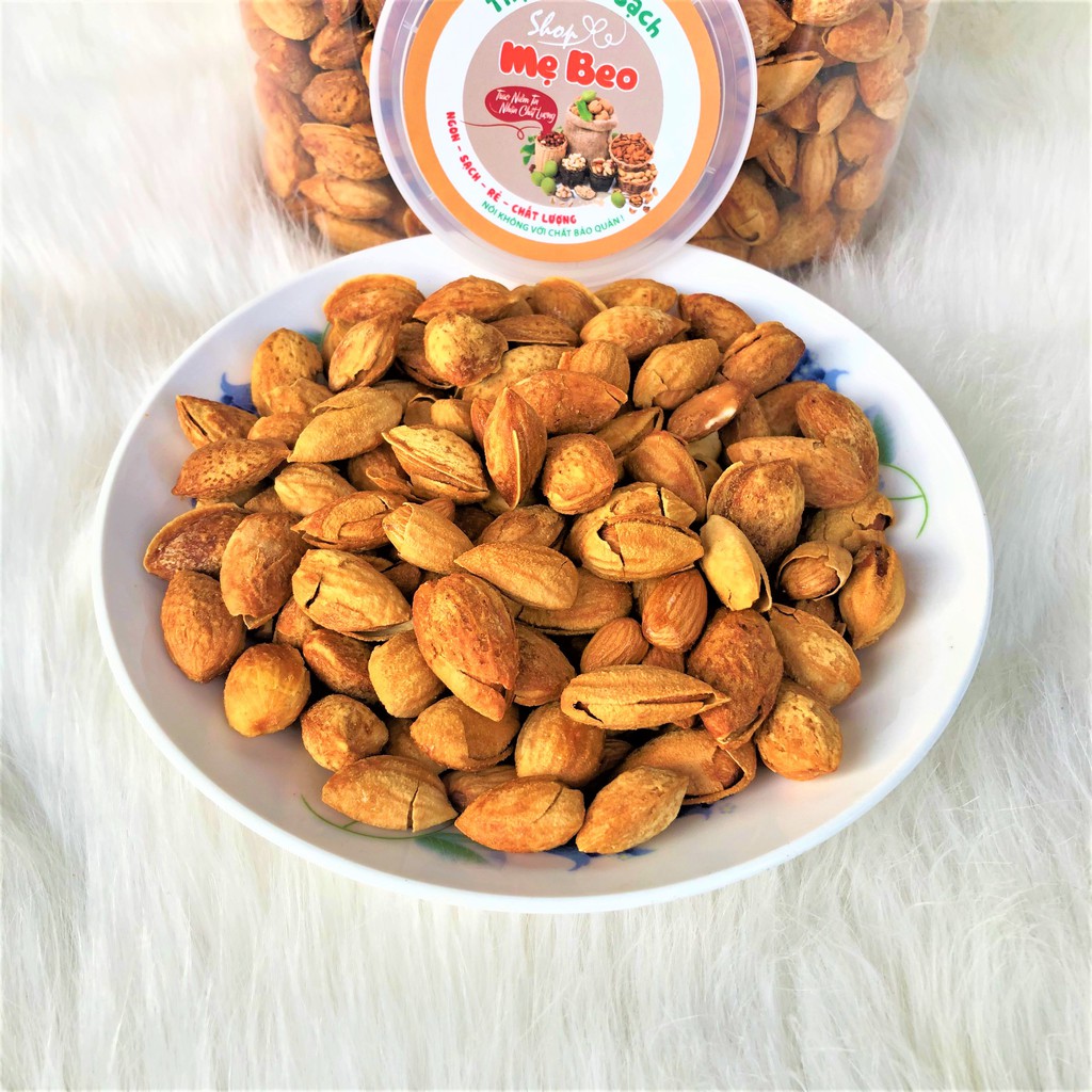 [Mã 156FMCGSALE hoàn 8% đơn 500K] 500Gr Hạnh Nhân Mỹ Rang Bơ Vỏ Mỏng