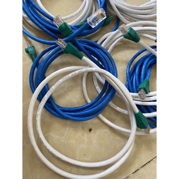 Cáp Mạng (LAN) bấm sẵn 2 đầu 1.5m 3m 5m 10m 15m .Hàng chính hãng BH 2 Năm