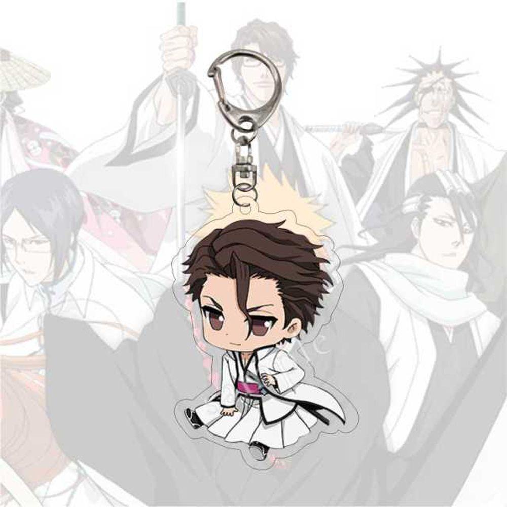 PATRICIA Móc Khóa Hình Nhân Vật Anime Hai Mặt Bằng Acrylic