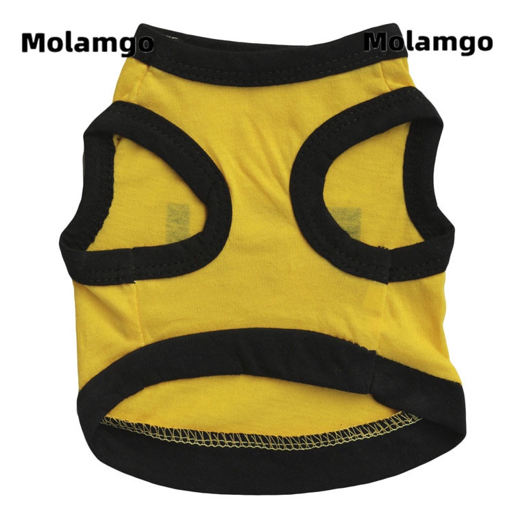 Áo Thun Cotton Màu Đen In Họa Tiết Dễ Thương Thời Trang Xuân Hè Mới Cho Thú Cưng