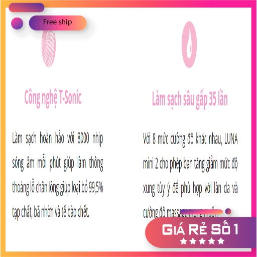 [GIÁ HỦY DIỆT] Máy Rửa Mặt cầm tay cao cấp Foreo Luna Mini 2 | BigBuy360 - bigbuy360.vn