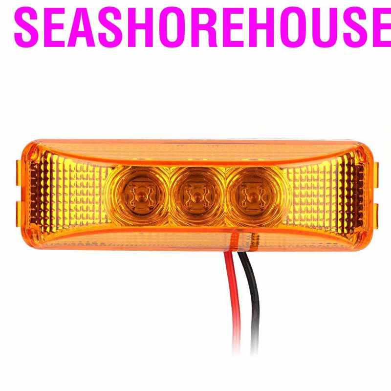 Đèn Xi Nhan 3 Bóng Led Vàng Chống Thấm Nước Cho Xe Hơi Seashoehouse 2