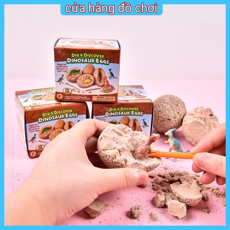 Đồ chơi trứng khủng long dễ thương cho bé