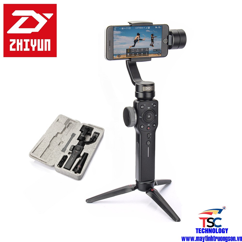 Gimbal Chống Rung ZHIYUN SMOOTH 4 - Màu Đen Chính Hãng 12 Tháng | BigBuy360 - bigbuy360.vn