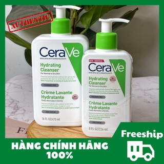[Hàng chính hãng] Sữa rửa mặt Cerave Da khô 236ml