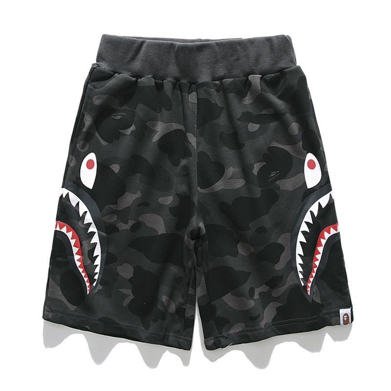 Quần Short Thể Thao Nam In Logo Bape Thời Trang Năng Động