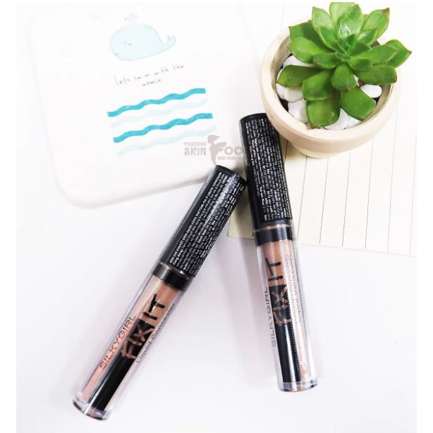 Kem Che Khuyết Điểm Che Phủ Mịn Mượt Silkygirl Fix It Liquid Concealer 2ml