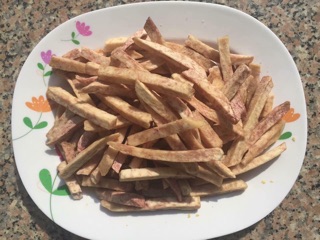 KHOAI MÔN SẤY