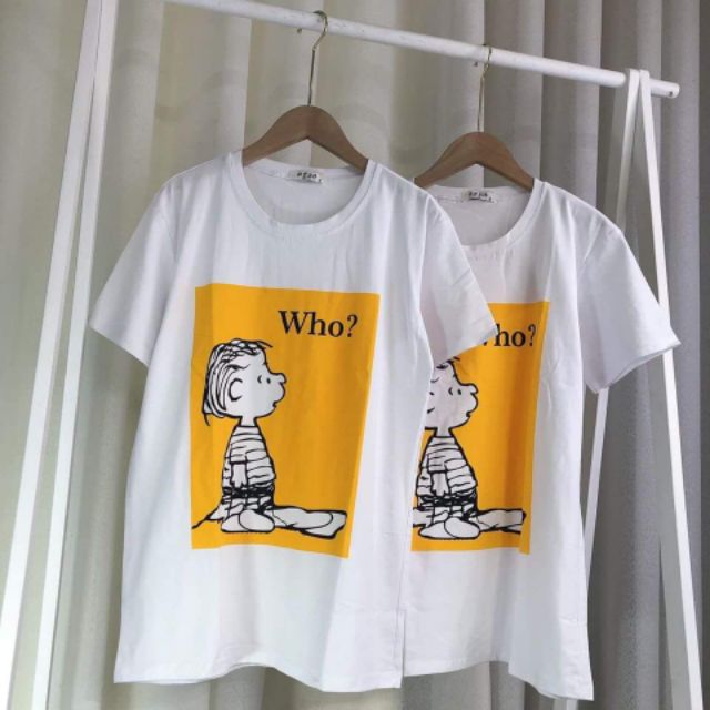 [ Sale Sốc _Hàng tag mác xịn] Áo phông who? nữ giấu quần , chất cotton 100% | BigBuy360 - bigbuy360.vn