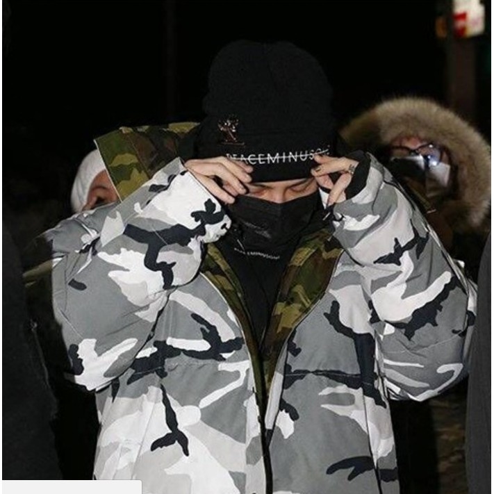 Nón len cotton in chữ phong cách nhóm nhạc Bigbang