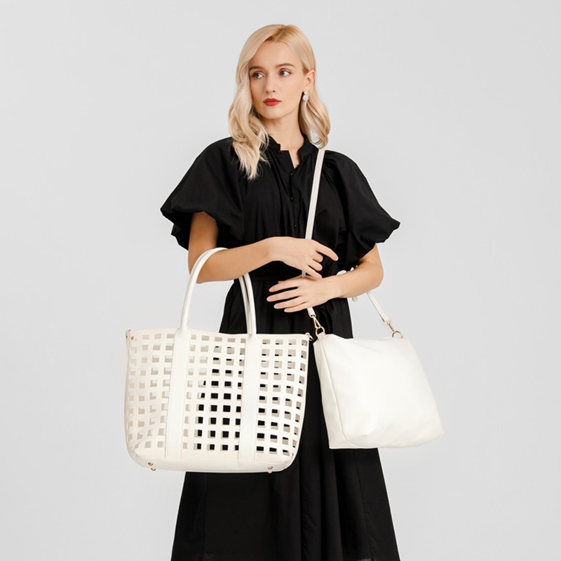 Túi xách đeo vai IELGY sức chứa lớn thiết kế rỗng cho mẹ