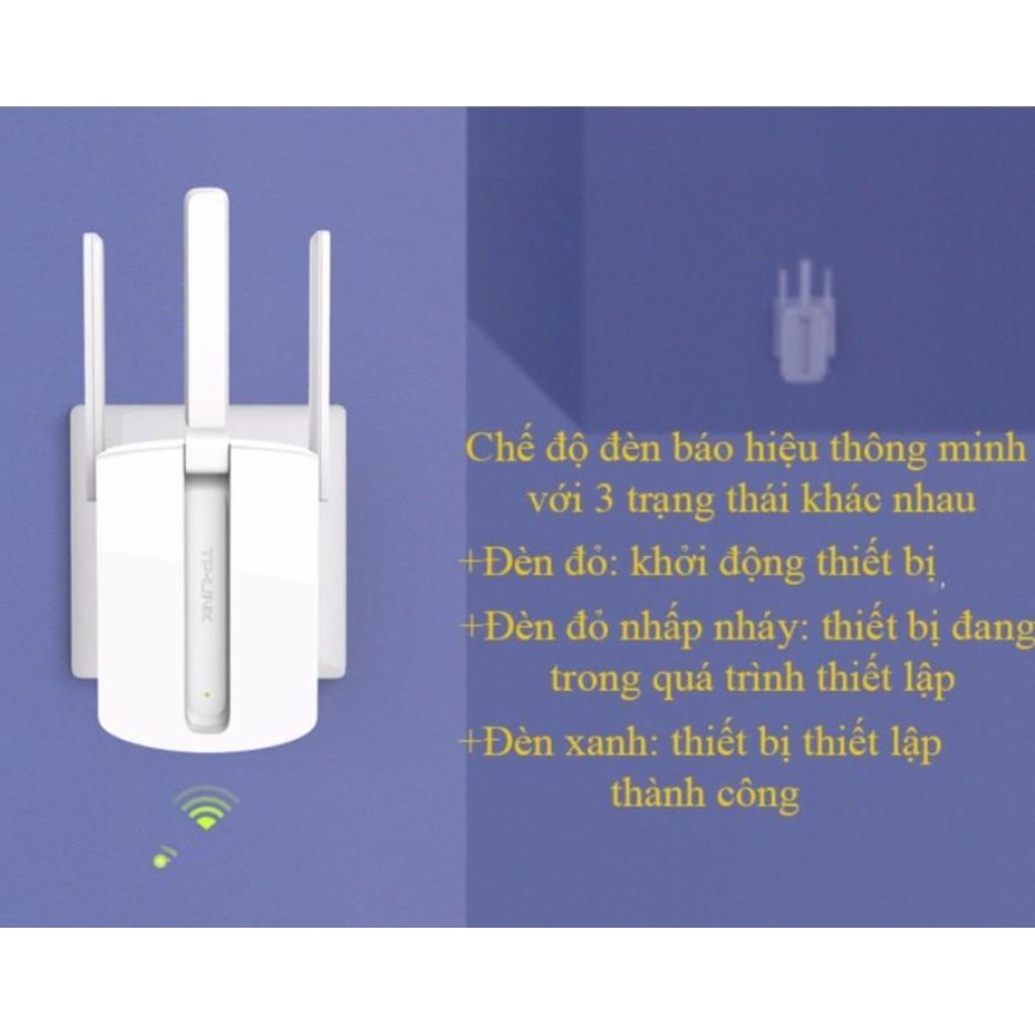 Kích Sóng Wifi Mercury MW310re 300Mbps 3 Râu Cực Mạnh