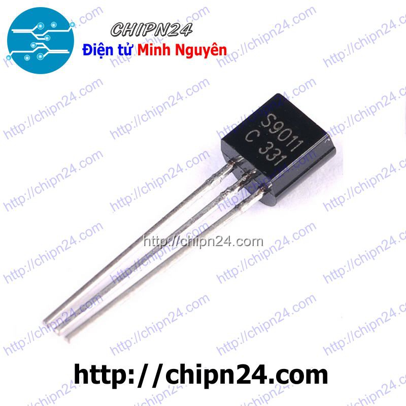 [10 CON] Transistor S9011 9011 TO-92 NPN 30mA 30V