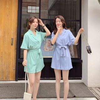 Jumpsuit vest ngắn hàng VNXK vải cực kì đẹp