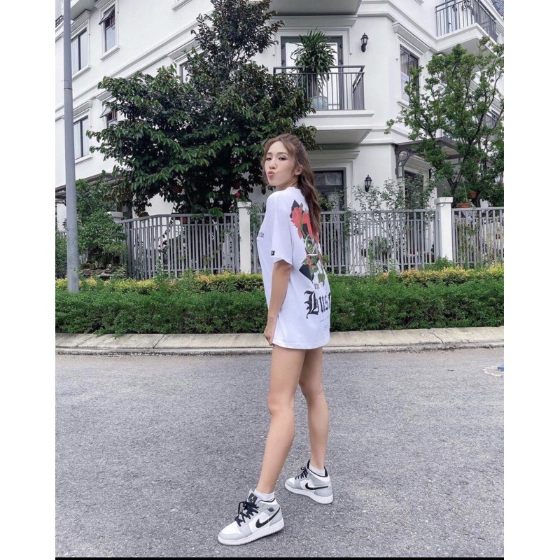 (Ngaosneakers) Giày thể thao AIR JORDAN 1 Light "Smoke" Grey Retro High xám khói cao cổ siêu đẹp | BigBuy360 - bigbuy360.vn