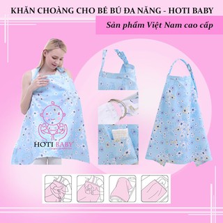 Khăn che, khăn choàng cho bé bú có gọng đa năng HOTI BABY