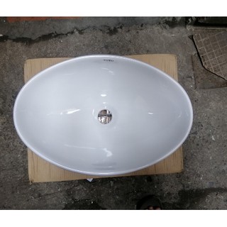 Chậu lavabo đặt bàn hình bầu dục