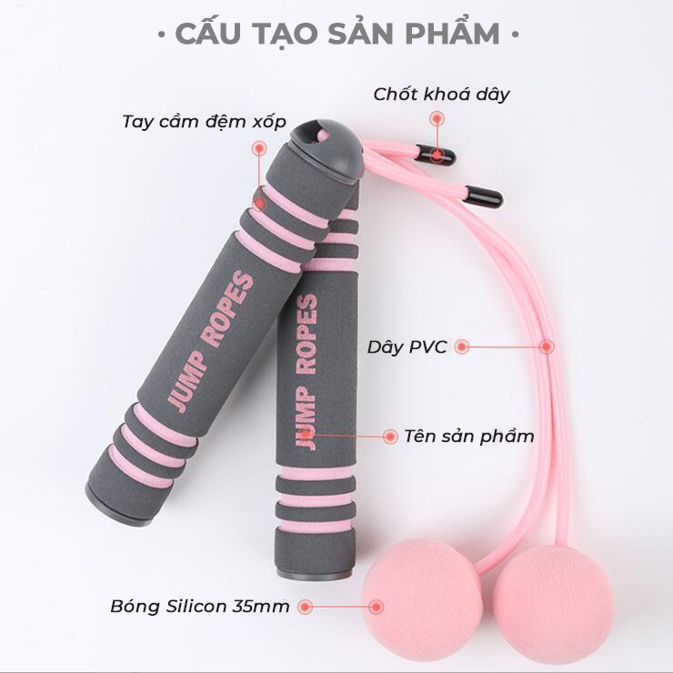 Dây Nhảy Cho Bé Tập Thể Dục Thể Thao MixSport Giúp Cơ Thể Dẻo Dai Phát Triển Toàn Diện DTN05