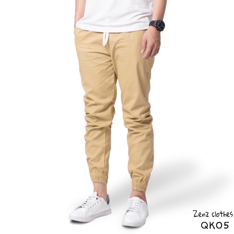 Quần jogger Nam Hàn Quốc dáng ôm, quần nam thể thao unisex thời trang.