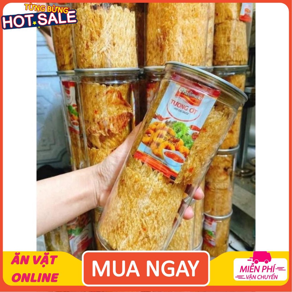 MỰC CÁN TẨM VỊ MIẾNG LỚN hộp 300gr