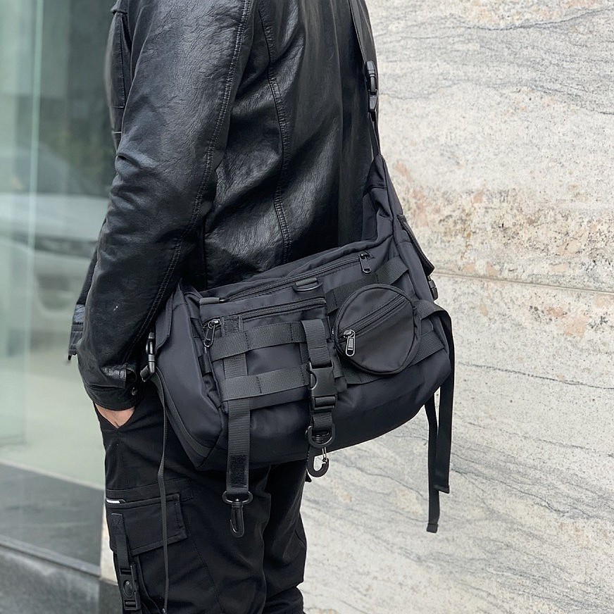 [Mã 2611THTRANG100K hoàn 10% xu đơn 99K] Túi đeo chéo Unisex nam nữ chất vải chống nước cực xịn đính kèm nhiều túi phụ | BigBuy360 - bigbuy360.vn