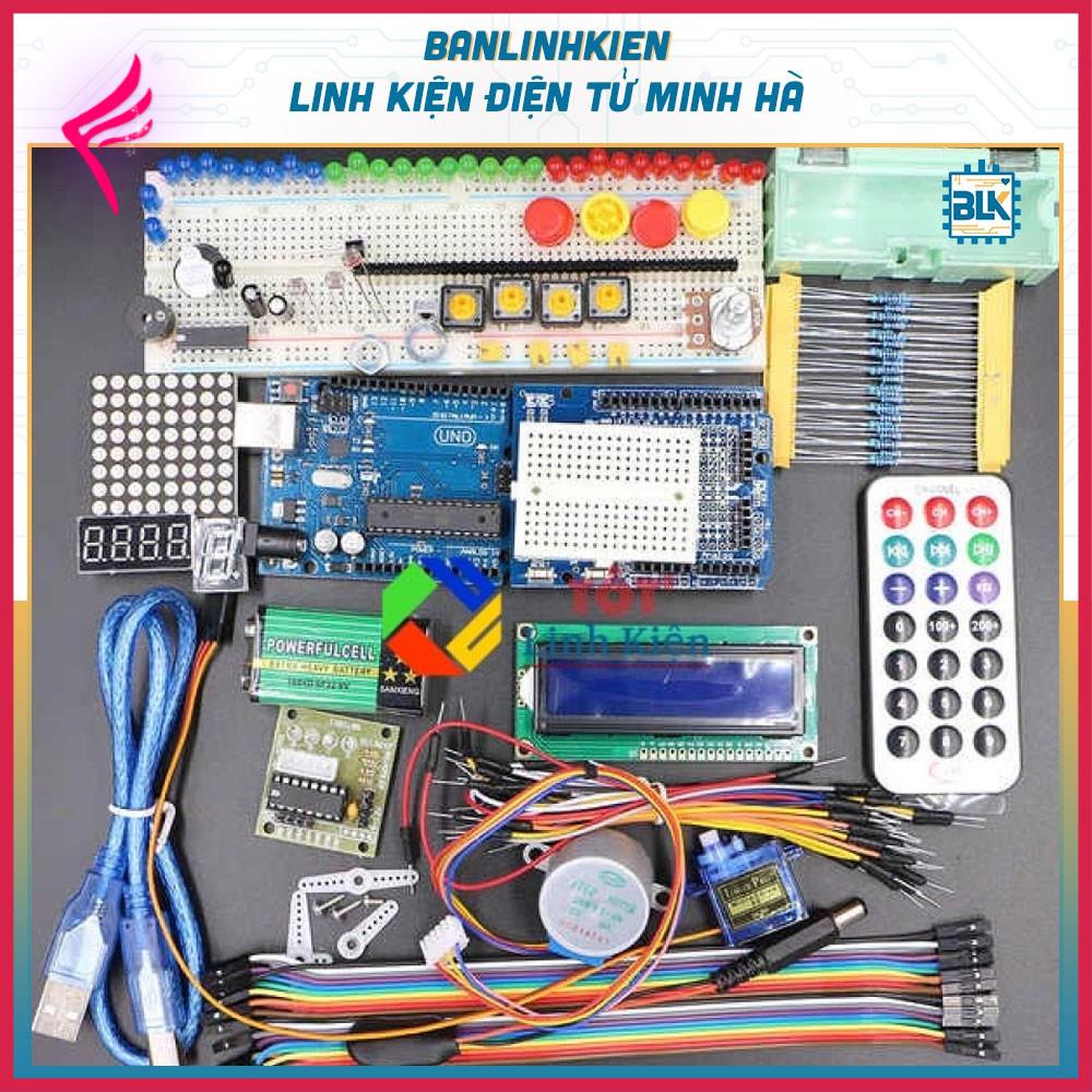 [Giảm giá thần tốc] Bộ Kit Học Tập Arduino UNO R3 Cơ Bản