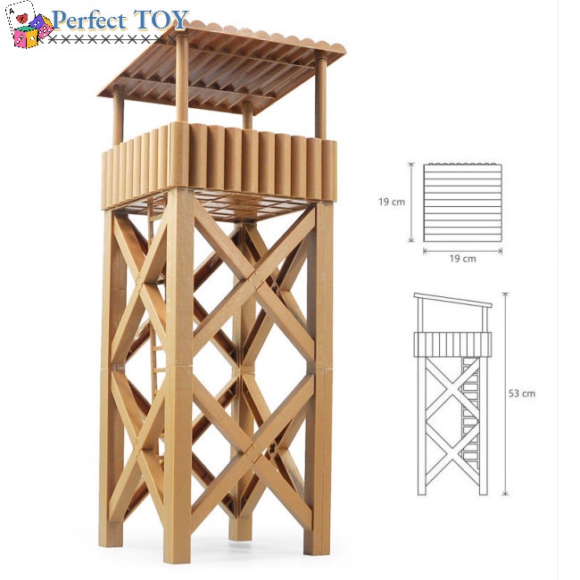 Mô Hình Tòa Tháp Watchtower Tỉ Lệ 1/16 Series A1001