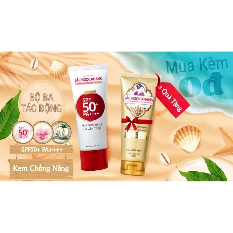Kem chống nắng, sắc ngọc khang
