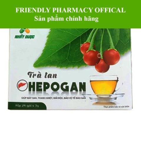 TRÀ TAN HEPOGAN – Giúp mát gan, thanh nhiệt giải độc, bảo vệ tế bào gan, tăng cường chức năng gan (24 gói)