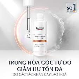 Tinh Chất Eucerin Cấp Ẩm Giúp Giảm Dấu Hiệu Lão Hóa 30ml Hyaluron Filler Advanced AOX Essence