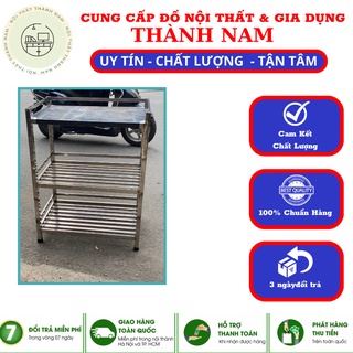 Kệ inox để đồ nhà bếp lò vi sóng đa năng