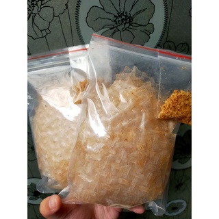 Bánh tráng muối tỏi - xì ke