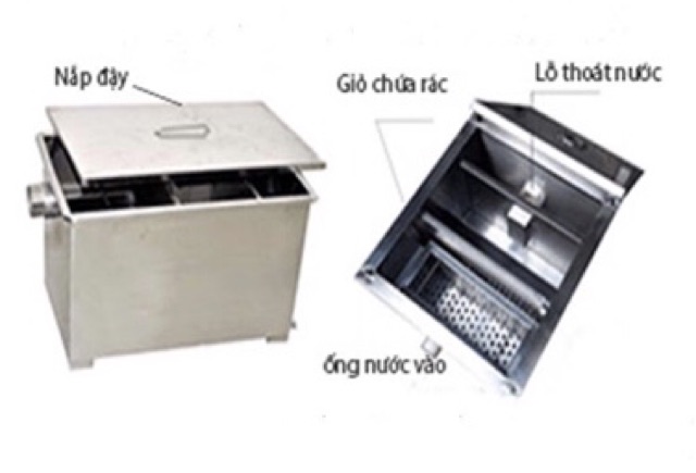 Bể tách mỡ  các kích thước
