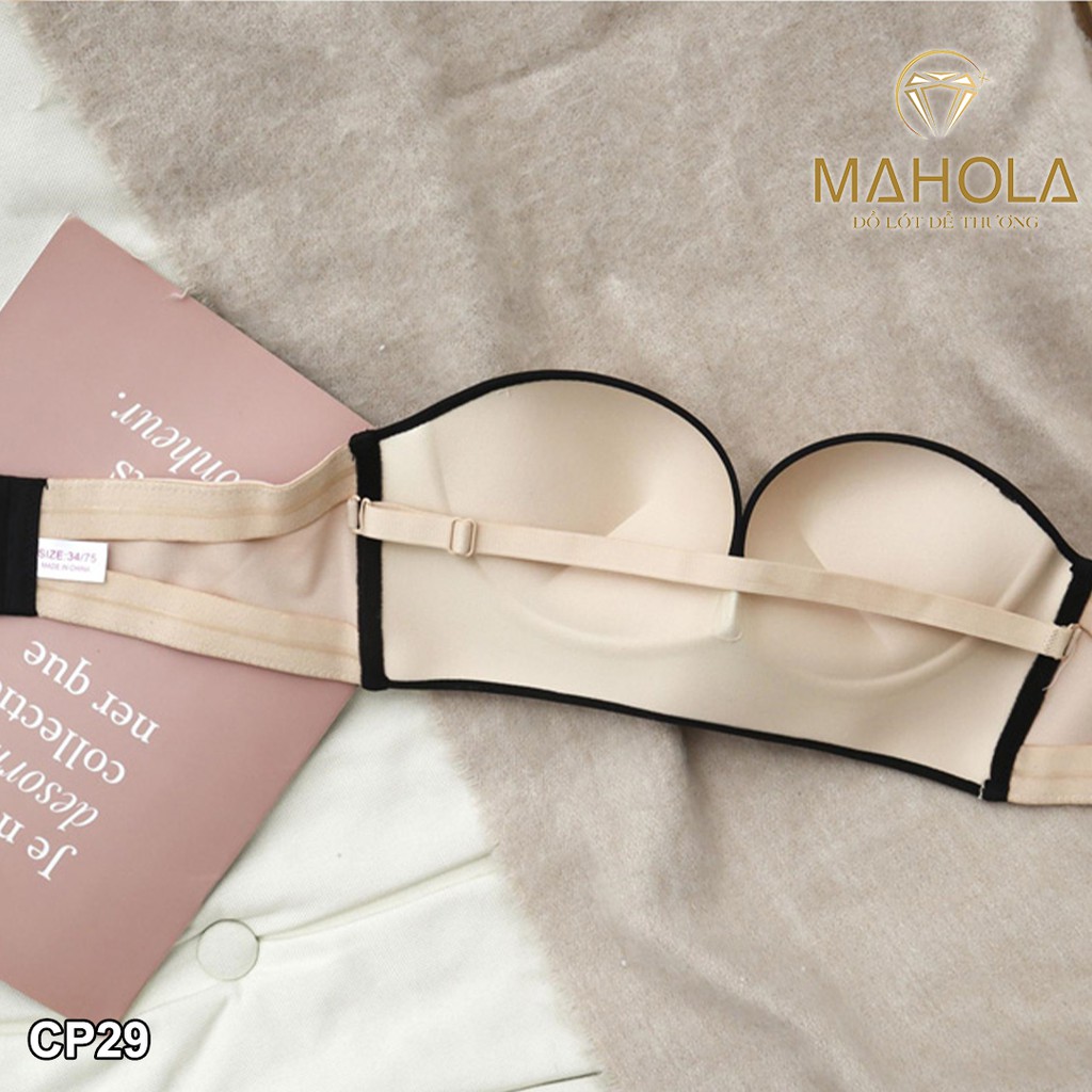 Áo ngực không dây có có đai nâng đẩy tạo khe_Mahola_CP29