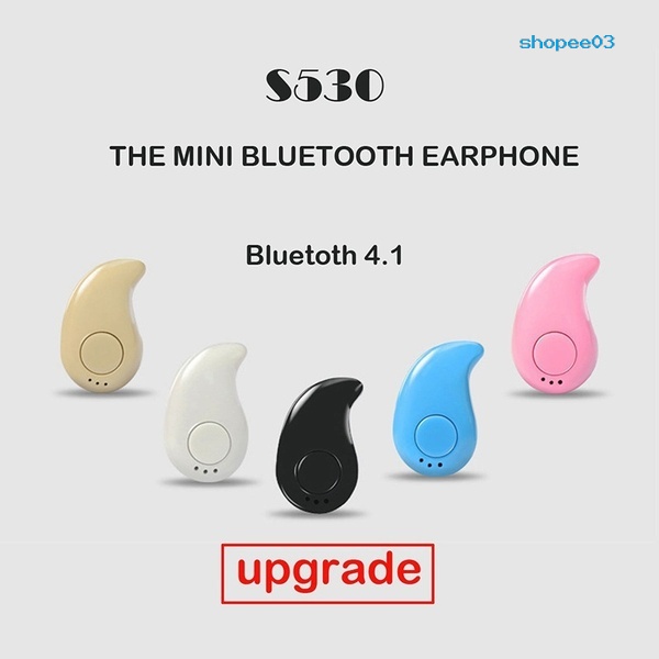 Tai nghe thể thao S530 kết nối Bluetooth V4.1 cho điện thoại PC