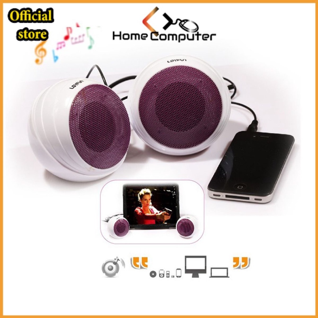 Loa Máy Tính, Loa Vi Tính Loyfun LF - 806 Hàng Chính Hãng, Thiết Kế Độc Đáo.Offical Store