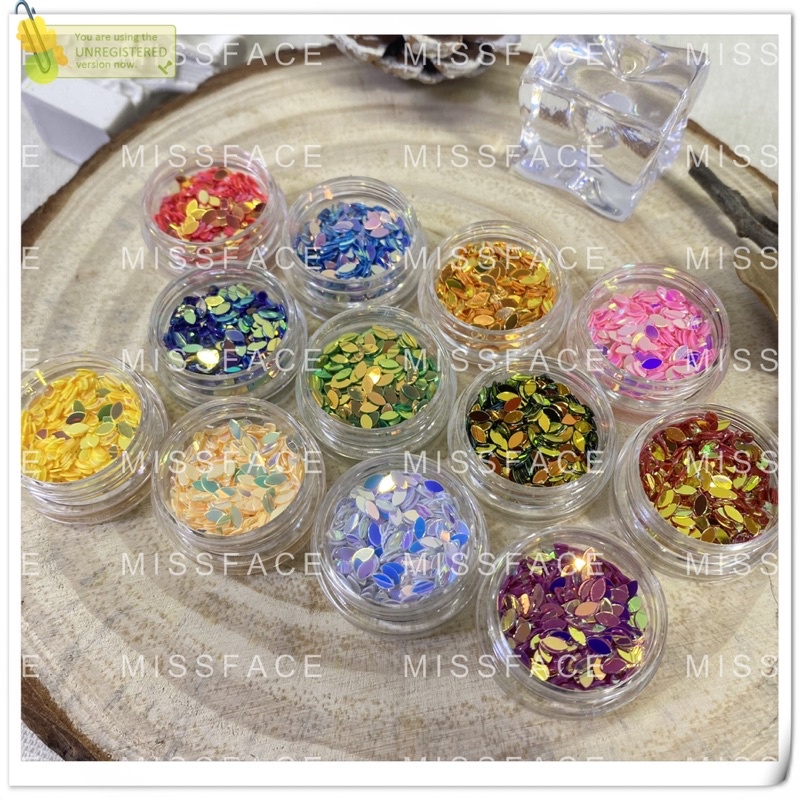 Sét hạt gạo set trang trí ẩn gel bột