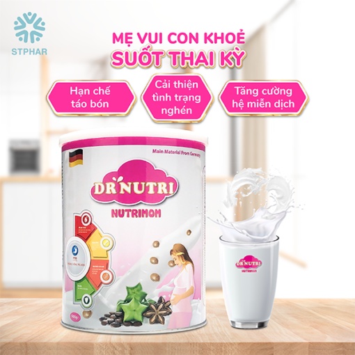Sữa bột dành cho mẹ bầu Dr Nutri Mom 900g