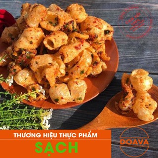 [Handmade]  Da Heo Mắm Hành 200g - Da Heo Giòn Giòn Nhà Làm, Ăn Là Mê - DAV012