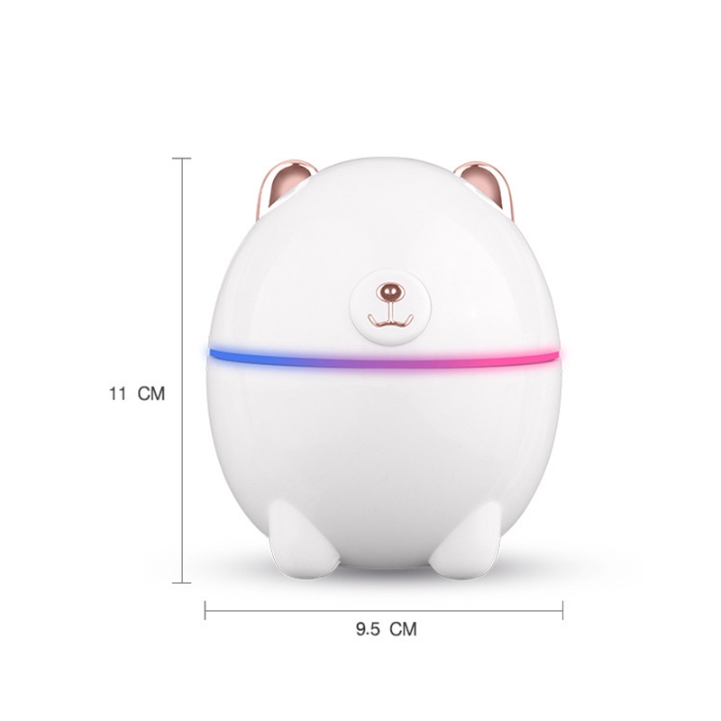 Máy Phun Sương Tạo Độ Ẩm Mini Hình Gấu Dễ Thương Kèm Dây Đeo